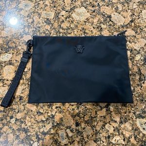 Versace black pouch